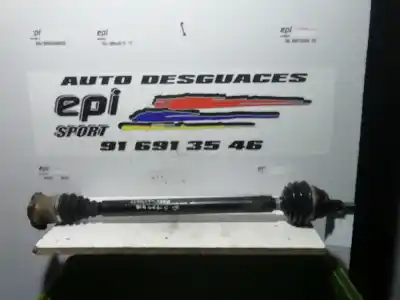 Peça sobressalente para automóvel em segunda mão transmissão dianteira direita por seat leon (1m1) signo referências oem iam 