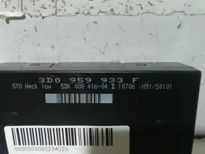 Piesă de schimb auto la mâna a doua unitate modul calculator confort confort pentru volkswagen phaeton (3d2/3d8) tdi v6 4motion (4 asientos) referințe oem iam 5dk00841604  3d0959933f