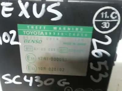 Автозапчасти б/у блок управления освещением за lexus sc430 (uzz40) básico ссылки oem iam 8996024010  0318000120