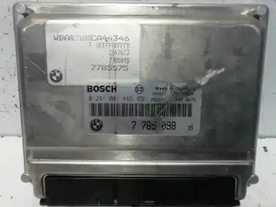 Peça sobressalente para automóvel em segunda mão centralina de motor uce por bmw serie 3 berlina (e46) 320d referências oem iam 0281001445