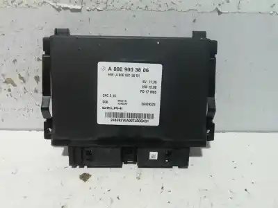 İkinci el araba yedek parçası elektronik modül için mercedes-benz clase cla (w117) cla 200 cdi (117.308) oem iam referansları a0009003606