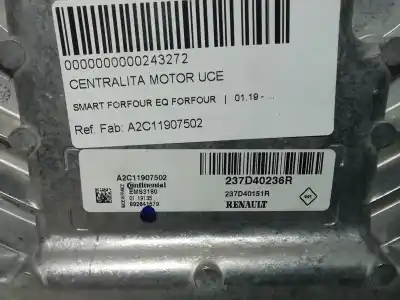 Автозапчастина б/у ебу контролер двигуна для smart forfour eq forfour посилання на oem iam a2c11907502 237d40151r 237d40236r