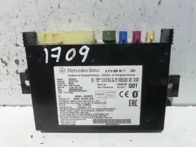 Gebrauchtes Autoersatzteil ELEKTRONISCHES MODUL zum MERCEDES-BENZ CLASE C COUPE (W205)  OEM-IAM-Referenzen A2139003617  