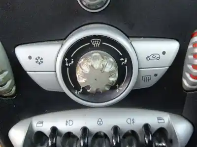 Second-hand car spare part heating / air conditioning control panel for bmw mini (r56) cooper oem iam references 69791104