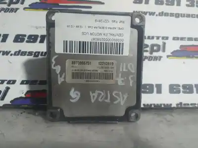 Second-hand car spare part ECU ENGINE CONTROL for OPEL ASTRA G BERLINA  OEM IAM references 12212819  8973065751