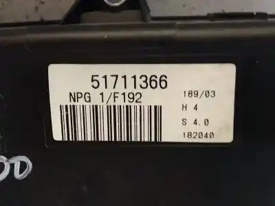 Second-hand car spare part electronic module for fiat stilo (192) 1.9 jtd cat oem iam references 51711366  npg1f192