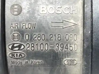 Second-hand car spare part flowmeter for kia opirus básico oem iam references 2810039450  0280218090
