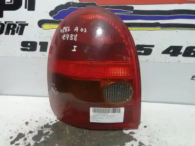 Peça sobressalente para automóvel em segunda mão farolim traseiro esquerdo por opel corsa b eco referências oem iam 