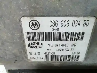 Second-hand car spare part ecu engine control for seat leon (1m1) signo oem iam references 6160056103  036906034bd
