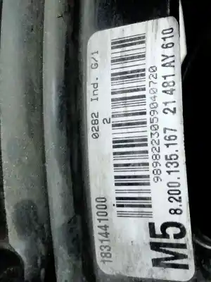 Pezzo di ricambio per auto di seconda mano elettroventola per renault modus dynamique riferimenti oem iam 8200135167  1831441000