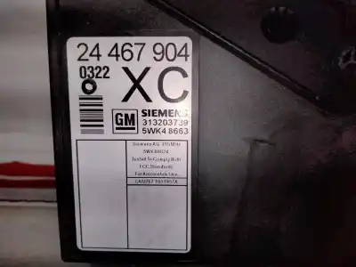 Pezzo di ricambio per auto di seconda mano quadro di chiusura per opel combo familiar riferimenti oem iam 5wk48663  