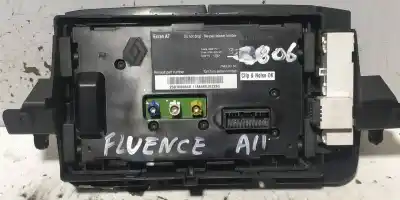 Piesă de schimb auto la mâna a doua sistem de navigare gps pentru renault fluence dynamique referințe oem iam 259156554r  