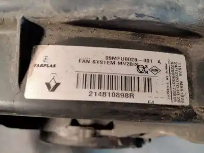 Автозапчастина б/у електро вентилятор для renault fluence dynamique посилання на oem iam 214810898r  