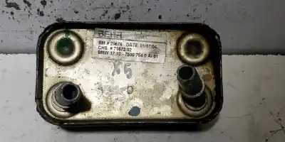 Second-hand car spare part engine oil cooler for bmw x5 (e53) 3.0d oem iam references 75007540  