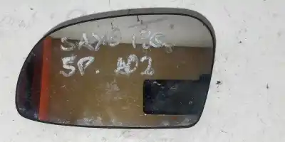 Pièce détachée automobile d'occasion VERRE DE RÉTROVISEUR GAUCHE pour CITROEN SAXO  Références OEM IAM   