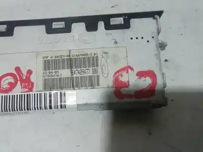 Peça sobressalente para automóvel em segunda mão display gps / multimídia por citroen c3 1.4 16v sensodrive x-tr referências oem iam 9647409477  