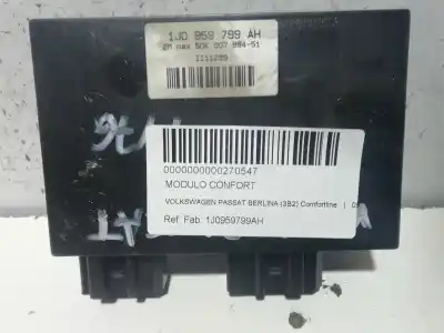 Second-hand car spare part COMFORT MODULE for VOLKSWAGEN PASSAT B5 (3B2)  OEM IAM references 1J0959799AH  5DK00795451