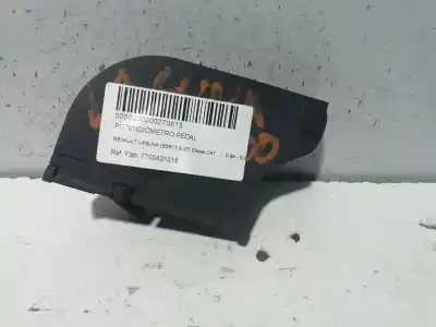 Peça sobressalente para automóvel em segunda mão PEDAL DO ACELERADOR por RENAULT LAGUNA (B56)  Referências OEM IAM 7700431918  