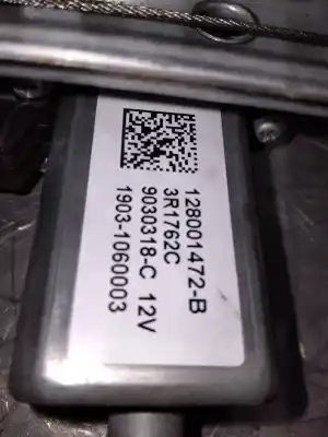 Second-hand car spare part driver left window regulator for renault clio iv dynamique oem iam references   