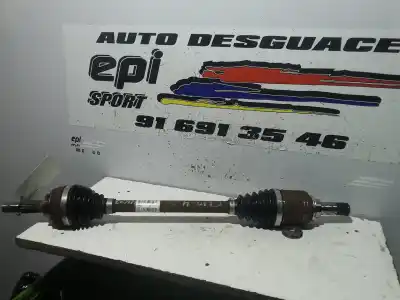 Peça sobressalente para automóvel em segunda mão transmissão dianteira esquerda por renault clio iv dynamique referências oem iam 391017355r