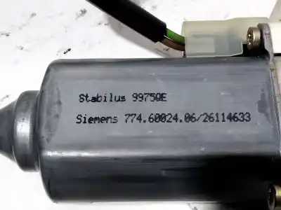 Pièce détachée automobile d'occasion moteur de verrouillage central coffre / hayon pour peugeot 607 (s2) básico références oem iam 7746002406  9975qe