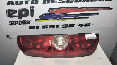 Second-hand car spare part left tailgate light for fiat doblo active oem iam references 