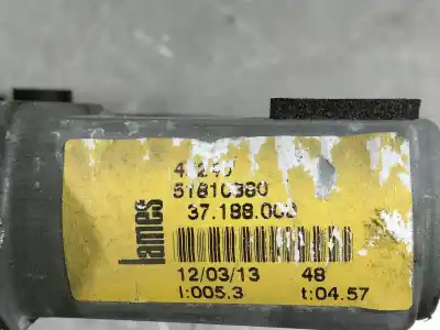 Second-hand car spare part driver left window regulator for fiat doblo active oem iam references 51810880  