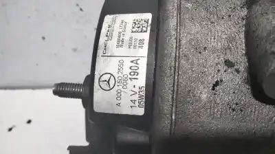 İkinci el araba yedek parçası alternatör için mercedes-benz clase c (w203) berlina 220 cdi (203.006) oem iam referansları a0001502550  