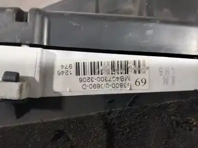 Pezzo di ricambio per auto di seconda mano pannello degli strumenti per toyota yaris (ksp9/scp9/nlp9) básico riferimenti oem iam 838000d690d  