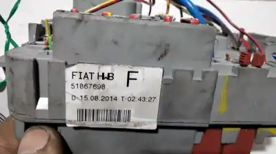 Second-hand car spare part fuse box unit for fiat doblo active oem iam references 51867698  