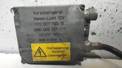 Peça sobressalente para automóvel em segunda mão balastro de xenon por audi a6 berlina (4b2) 2.5 tdi referências oem iam 5dv00776015  4b0941471