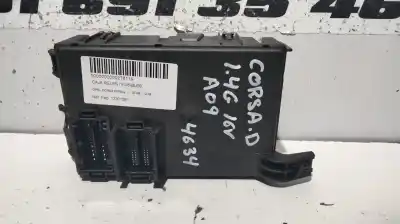 Peça sobressalente para automóvel em segunda mão caixa de fusíveis e relés por opel corsa d enjoy referências oem iam 13301561