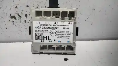 Pezzo di ricambio per auto di seconda mano modulo comfort per mercedes-benz clase c (w205) lim. c 220 cdi bluetec (205.004) riferimenti oem iam a2139002622