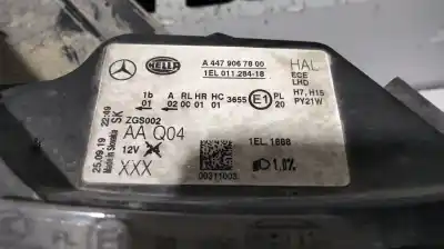 Second-hand car spare part right headlight for mercedes-benz vito tourer (447) 109/110/111/114 cdi base fwd compacta oem iam references a4479067800  