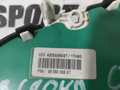 Second-hand car spare part dashboard for citroen c3 selection oem iam references 96668806xt  