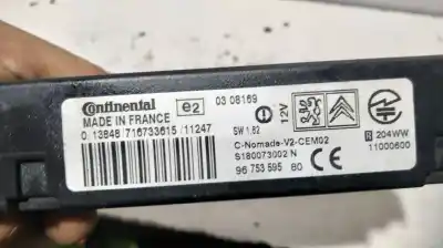 Second-hand car spare part electronic module for citroen c3 selection oem iam references s180073002n  9675359580