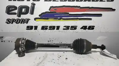 Peça sobressalente para automóvel em segunda mão transmissão dianteira esquerda por volkswagen golf vi (5k1) rabbit bluemotion referências oem iam 