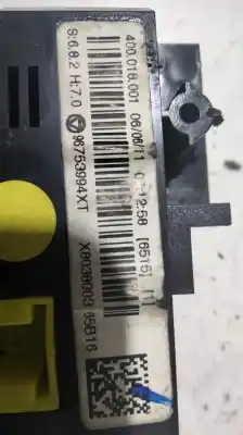 Second-hand car spare part heating / air conditioning control panel for citroen c3 selection oem iam references 96753994xt