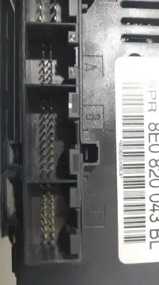 Second-hand car spare part heating / air conditioning control panel for audi a4 berlina (8e) 2.0 tdi 16v (103kw) oem iam references 8e0820043bl  