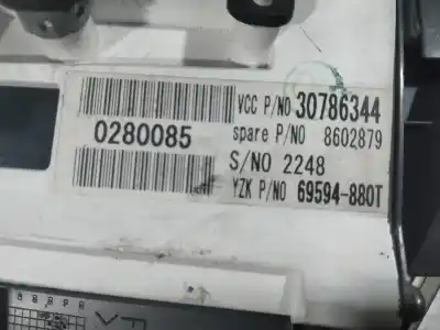 Peça sobressalente para automóvel em segunda mão quadrante por volvo c30 1.6 d referências oem iam 30786344  