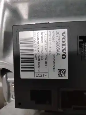 Second-hand car spare part driver left window regulator for volvo c30 1.6 d oem iam references 30773905aa  