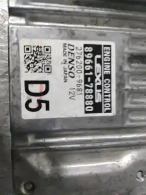 Second-hand car spare part ecu engine control for lexus nx 300h 2wd oem iam references 8966178880  
