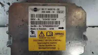 Автозапчастина б/у блок управління подушками безпеки для mini mini (r56) one посилання на oem iam 65773428715 220440810 313428715028