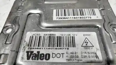 Pezzo di ricambio per auto di seconda mano centralina fari xenon per alfa romeo 147 (190) 1.9 jtd (m) 16v cat riferimenti oem iam 73160057l 89038598 73010137n