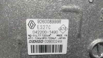 Автозапчасти б/у компрессор кондиционера воздуха за smart forfour electric drive (453.091) ссылки oem iam 0422001490 929008999r 02b00249