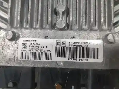 Piesă de schimb auto la mâna a doua unitate de control motor ecu pentru citroen c4 picasso avatar referințe oem iam 5ws40616ct