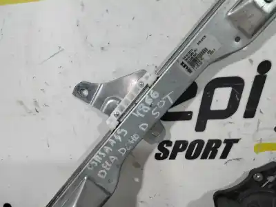 Second-hand car spare part passenger side right window regulator for opel corsa e selective oem iam references 541613212  