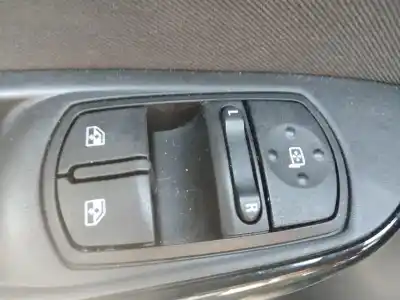 Peça sobressalente para automóvel em segunda mão botão / interruptor elevador vidro dianteiro esquerdo por opel corsa e selective referências oem iam 