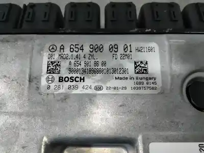 Recambio de automóvil de segunda mano de centralita motor uce para mercedes mercedes clase c (w206) berlina * | 0.21 - ... c 220 d | c 200 d referencias oem iam a6549000901