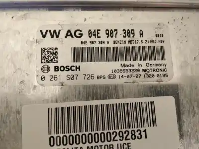Second-hand car spare part ECU ENGINE CONTROL for VOLKSWAGEN GOLF VII LIM.  OEM IAM references 0261S07726  